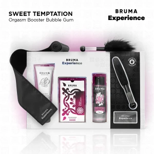 BRUMA XPERIENCE - KIT DE CHICLETE TENTAÃÃO COM POTENCIALIZADOR DE ORGASMO